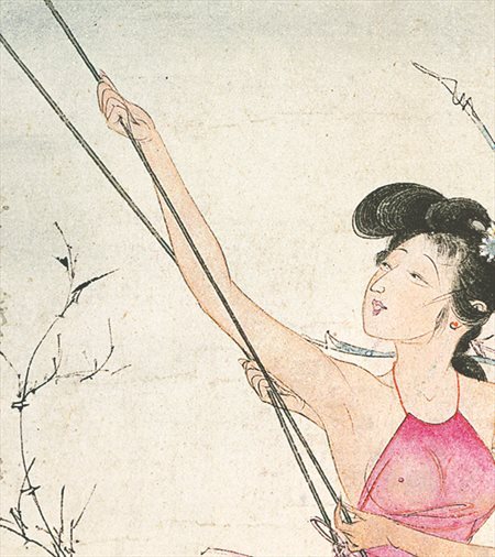 奇台县-胡也佛的仕女画和最知名的金瓶梅秘戏图